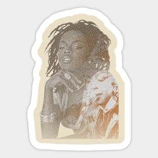 Vintage LAURYN HILL 90S Sticker